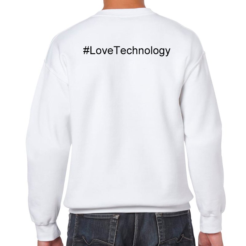 Textil Sudadera Cool Accesorios Talla L (Unisex) Blanco